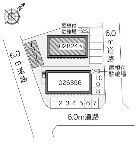 ★手数料０円★犬山市富岡新町　月極駐車場（LP）